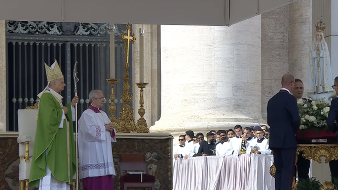 El Papa, tras el Angelus