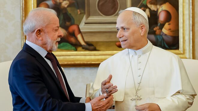 Lula, con León XIV
