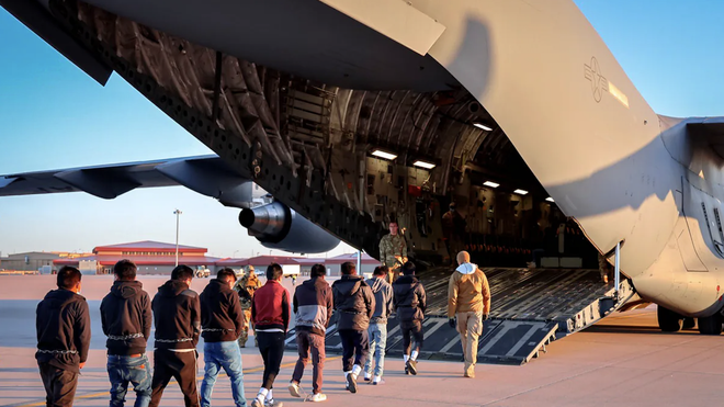 Migrantes deportados de Estados Unidos