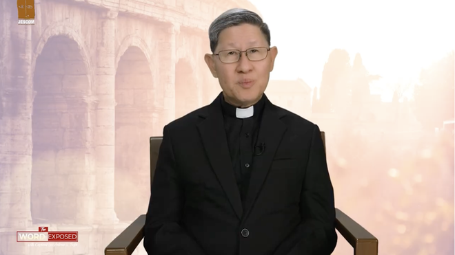 El cardenal Tagle en uno de los vídeos