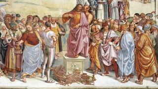 Sermón del Anticristo, de Luca Signorelli