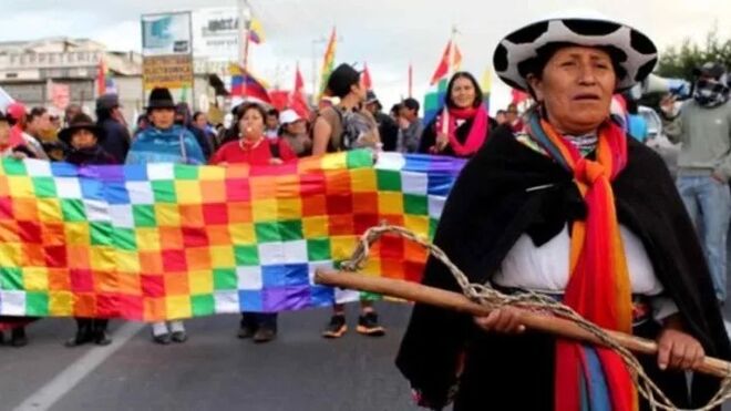 Movimientos indígenas en ecuador