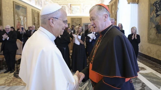 Cupich y León XIV