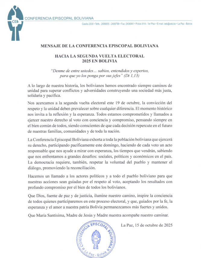 Comunicado CEB
