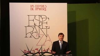 Mañueco durante la inauguración de 'Esperanza' en Zamora