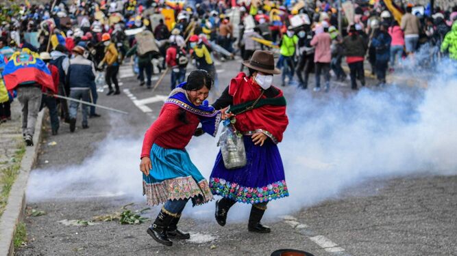 Manifestaciones indígenas de Ecuador