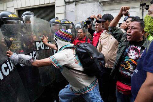 Protestas en Perú