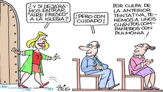 Aire fresco en la Iglesia