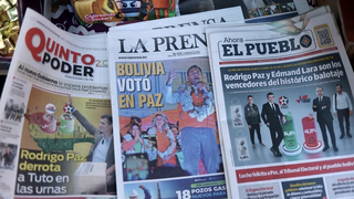 La prensa boliviana recoge los resultados de las elecciones