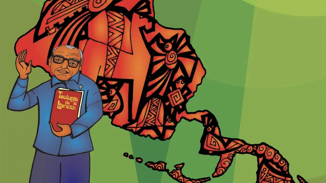 Gustavo Gutiérrez, en el cartel del congreso de teología