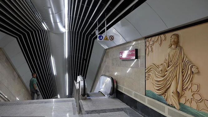 Estación Maryam-e Moghaddas. Teherán