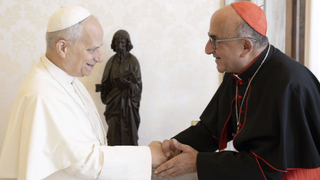 Chomali, con el Papa León