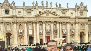 "Roma se vistió de amarillo, azul y rojo. Fue una jornada de unidad, fervor y esperanza"