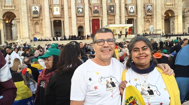 "Roma se vistió de amarillo, azul y rojo. Fue una jornada de unidad, fervor y esperanza"