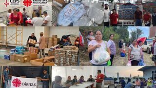 Conferencia del Episcopado Mexicano pide que apoyo a damnificados por inundaciones no se haga con fines políticos