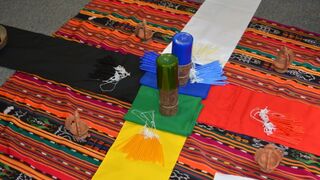 Rito maya en el IV Congreso Continental de Teología