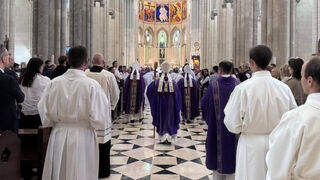 Funeral de monseñor José Antonio Álvarez, obispo auxiliar de Madrid