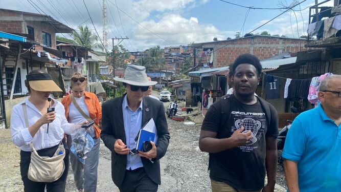De Schutter ONU visita Buenaventura