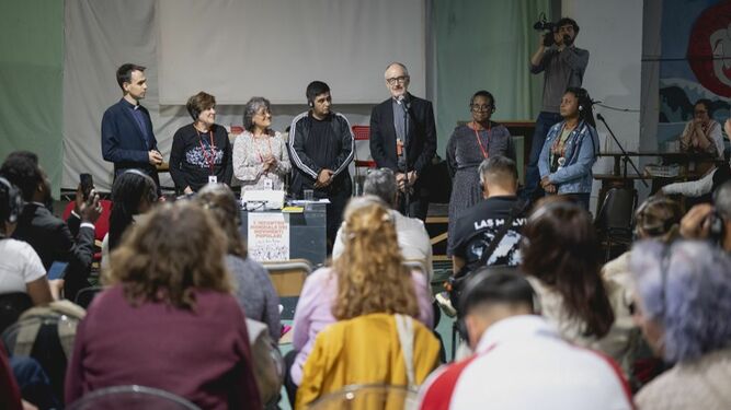 Clausura del V Encuentro Mundial de Movimientos Populares