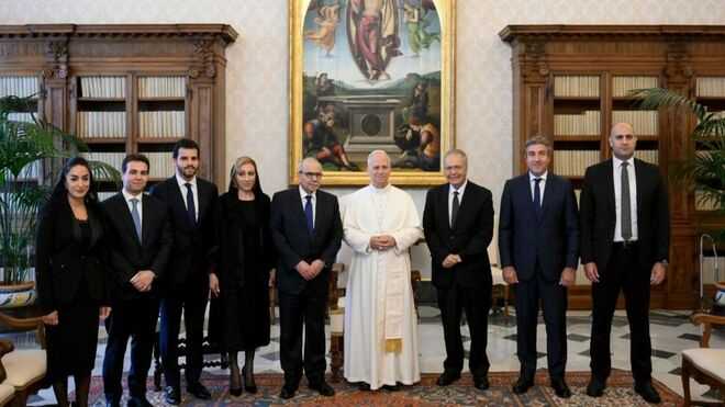 Visita de los dirigentes libaneses al Papa