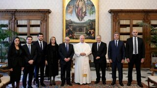 Visita de los dirigentes libaneses al Papa