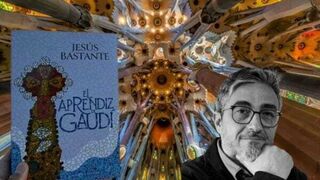 Jesús Bastante y su libro, 'El aprendiz de Gaudí'