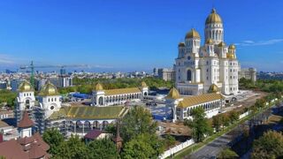 La catedral de la Salvación del Pueblo. Bucarest.