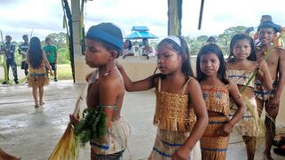 Danza tradicional en Santa Teresita