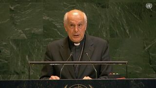 arzobispo Gabriele Caccia, observador permanente de la Santa Sede ante las Naciones Unidas