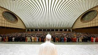 El Papa, con líderes de otras religiones