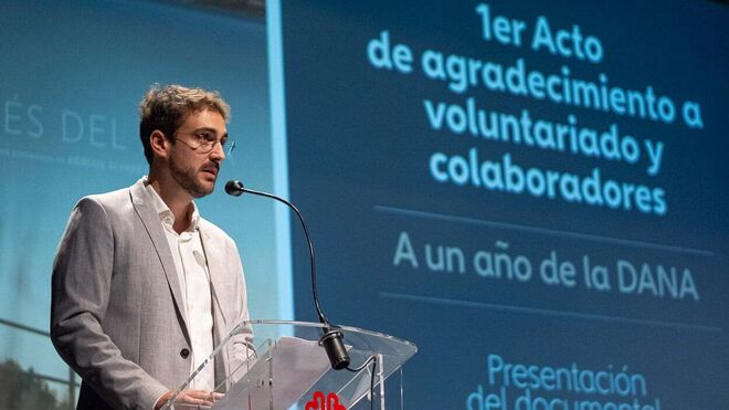 Homenaje a los voluntarios de Cáritas durante la DANA