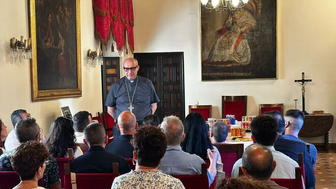 Visita al obispo de Málaga