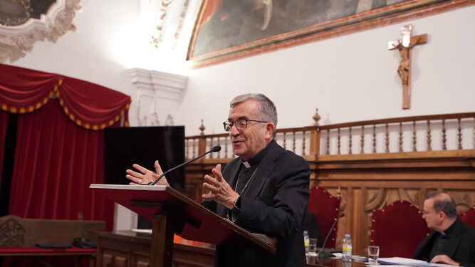 Luis Argüello, en las jornadas de Teología
