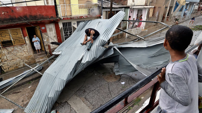 Rastro del paso del huracán Melissa por Santiago de Cuba