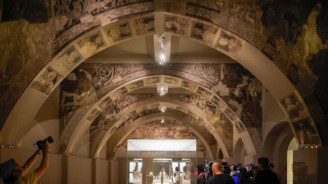 Pinturas murales del Monasterio de Sijena en el Museu Nacional d’Art de Catalunya (MNAC)