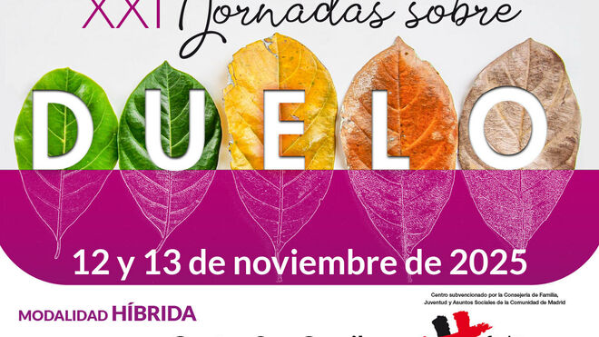 Ven a las XXI Jornadas sobre Duelo del Centro San Camilo, gratuitas