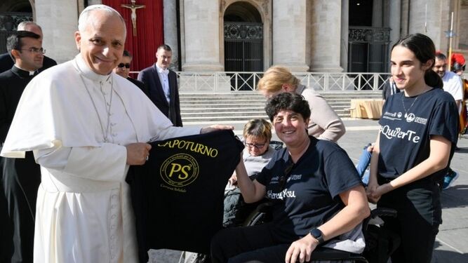 El Papa, con participantes en el Jubileo del Mundo Educativo