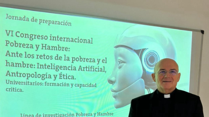 D. Jose Luis Sánchez García, director del congreso y de la línea de investigación de la Cátedra de la Caridad UCV.