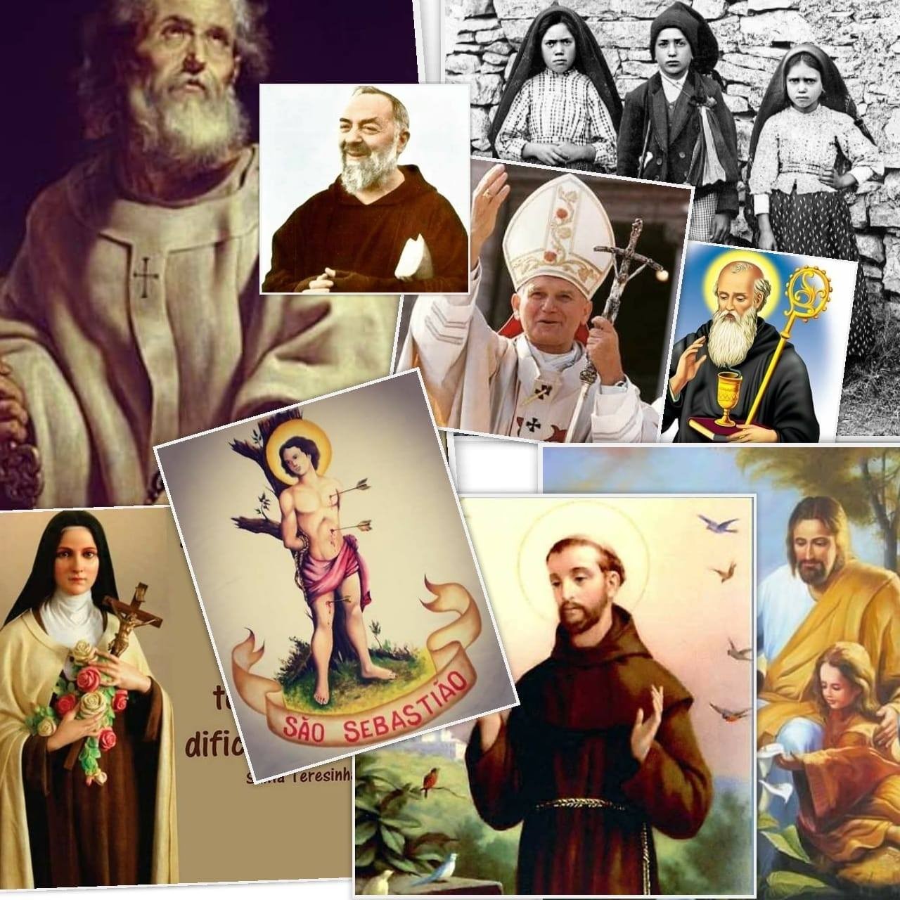 santas y santos de Dios