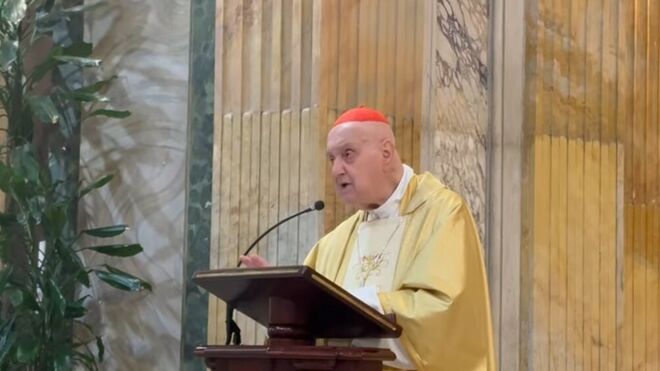 Cardenal Comastri: “El camino de la santidad coincide con el camino de la caridad”