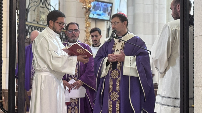 El cardenal de Madrid, en una ceremonia
