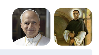 San Martín de Porres y  León  XIV