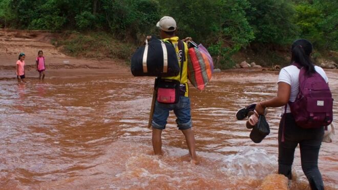 Inundaciones en Huacaya. Bolivia.