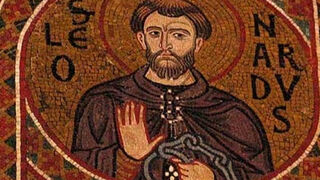 S. Leonardo de Noblac. (Patrón de los encarcelados y las parturientas)