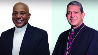 Obispos Manuel Ruiz y Carlos Morel