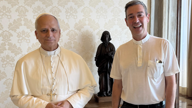 León XIV y Bertomeu