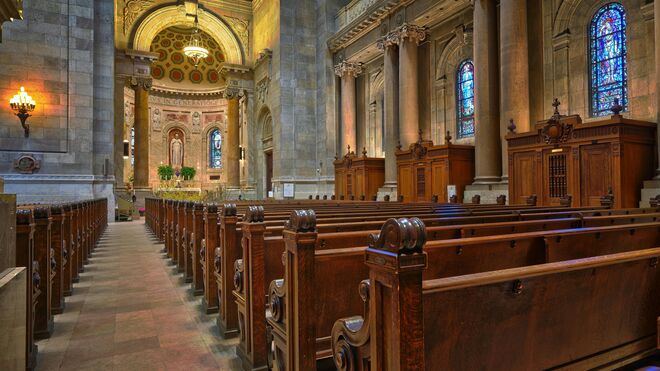 Interior de una iglesia