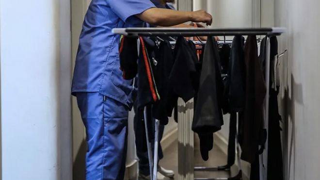 Una empleada del hogar