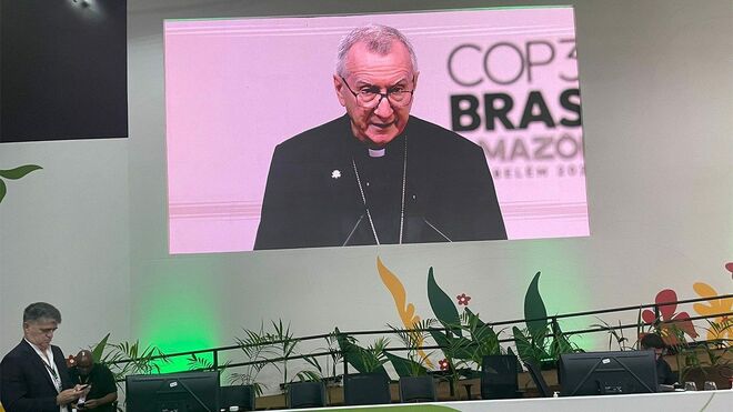 El secretario de Estado encabeza la delegación vaticana en Belém