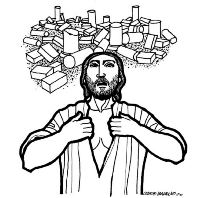 No quedará piedra sobre piedra